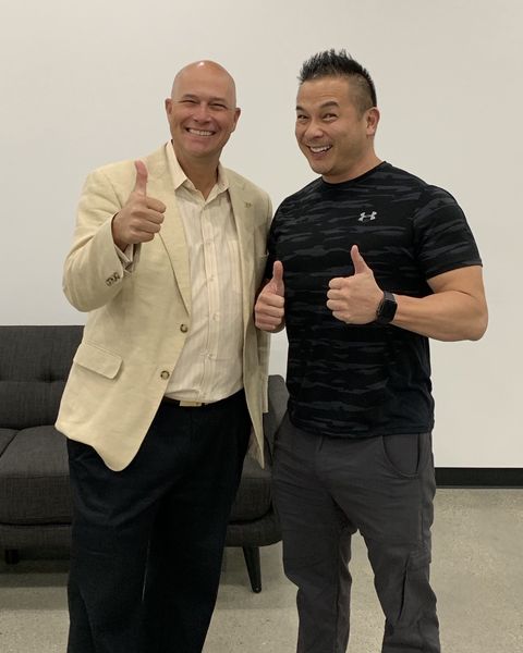 Dan with John Pestana