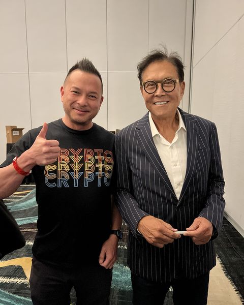 Dan with Robert Kiyosaki