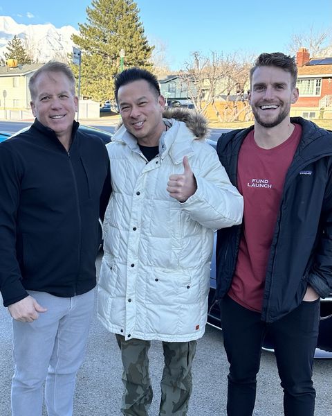 Dan with John and Bridger Pennington